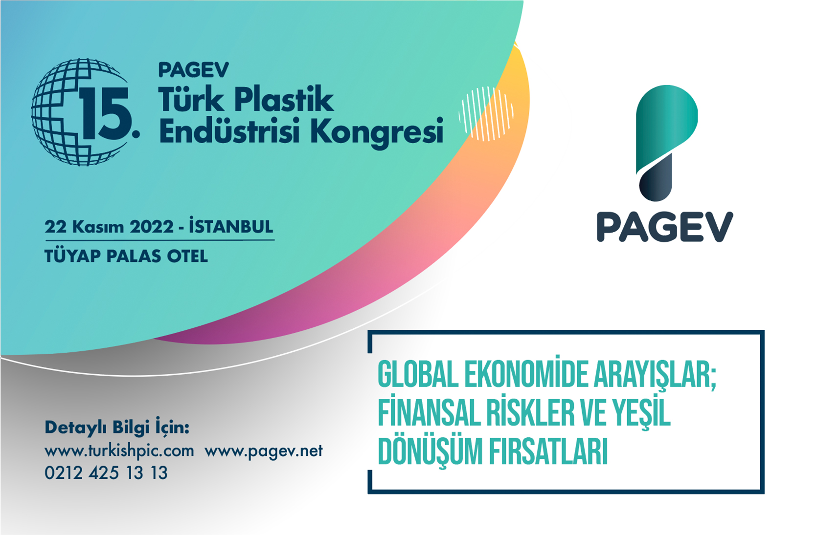 15. PAGEV Türk Plastik Endüstrisi Kongresi Programı Açıklandı!