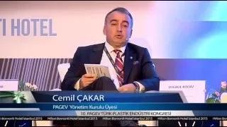 10. PAGEV Türk Plastik Endüstri Kongresi Hilton Bomonti Hotel İstanbul 2015 / Cemil Çakar PAGEV Yönetim Kurulu Üyesi