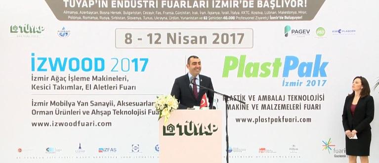 PlastPak İzmir 2017 Fuarı Kısa Tanıtım Filmi ve PAGEV Başkanı Yavuz Eroğlu Açılış Konuşması
