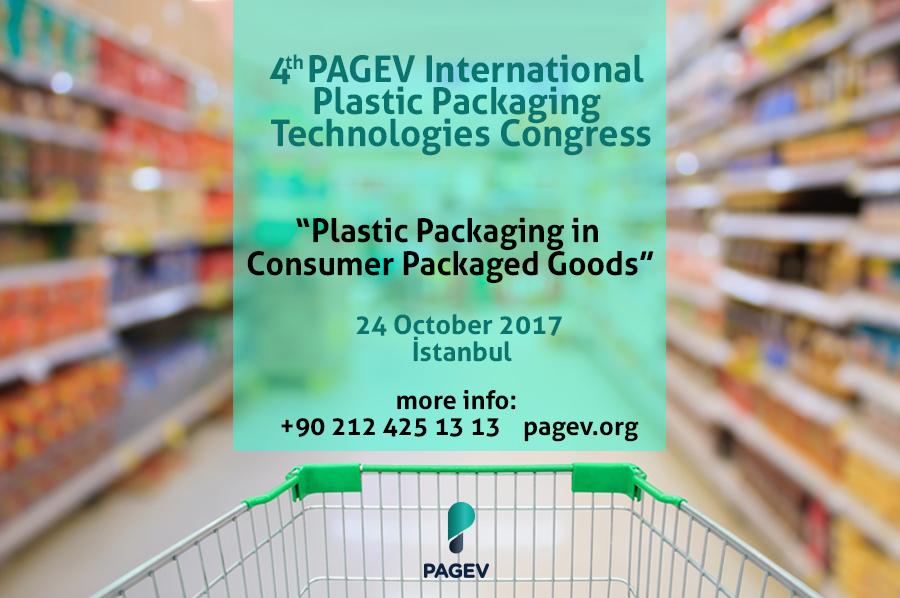 4th PAGEV ınernational Plastic Packaging Technologies Congress will be held on 24 October 2017