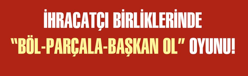 BİRLİĞİMİZİ BÖLME, MASRAFIMIZI ARTTIRMA!