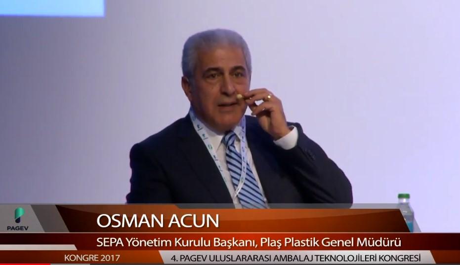 Osman Acun, SEPA Yönetim Kurulu Başkanı, Plaş Plastik Genel Müdürü