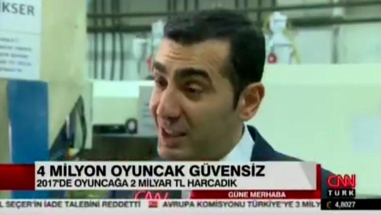 CNN Türk - Oyuncak Sektör Verileri Basın Paylaşımı
