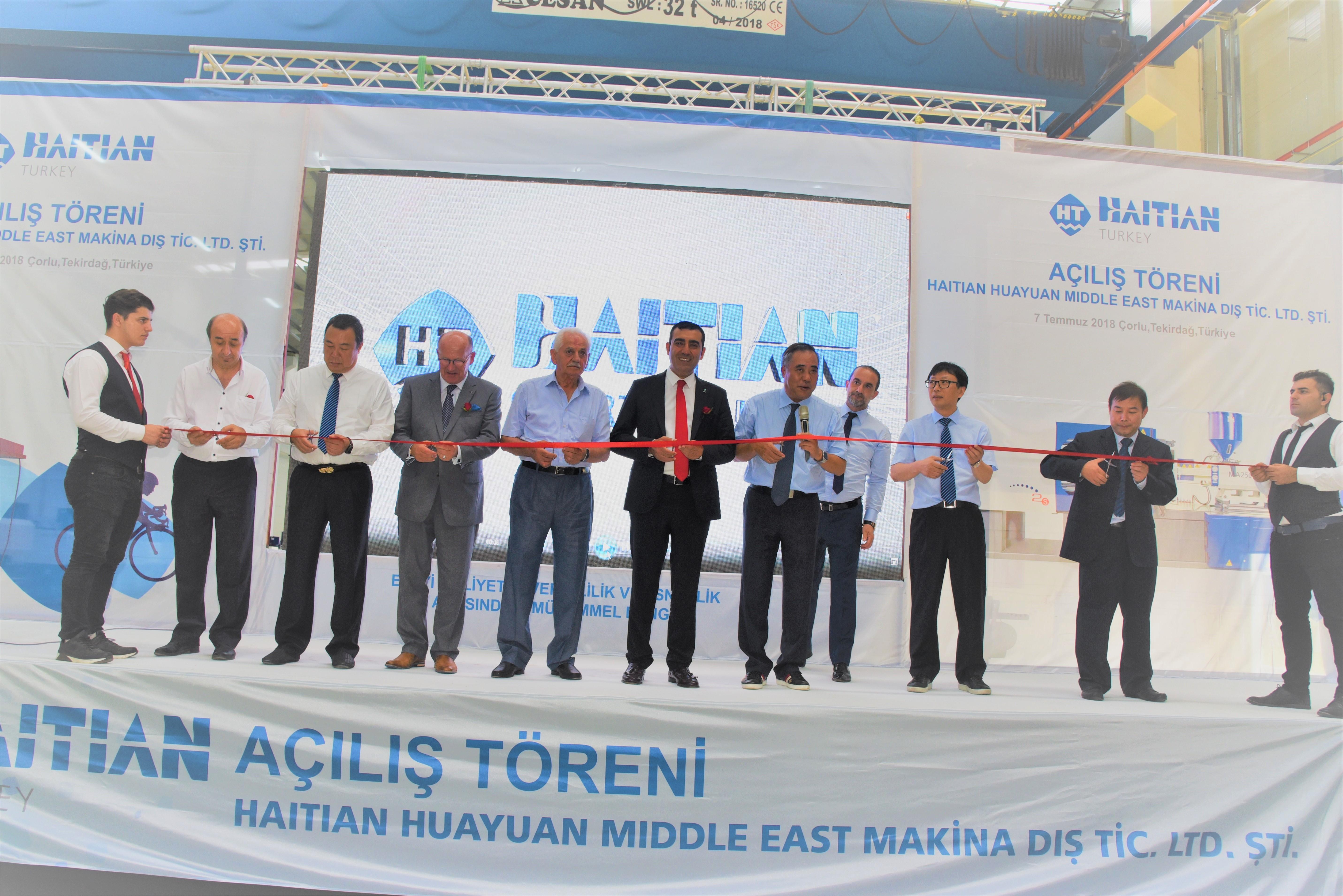 GRAND OPENING OF NEW PLANT IN HAITIAN TURKEY