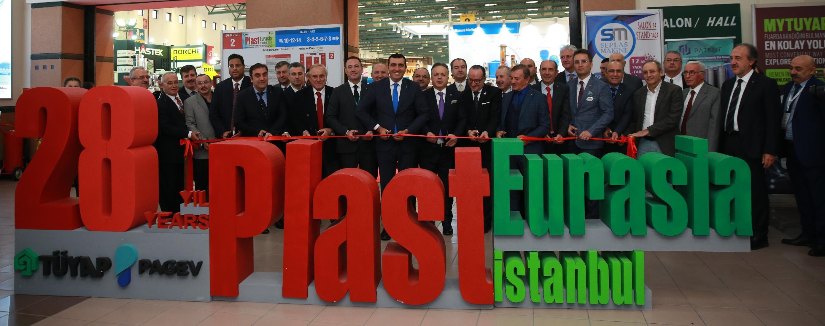 PLASTİK SEKTÖRÜNÜN BULUŞMA NOKTASI PLASTEURASIA 28. KEZ KAPILARINI AÇTI