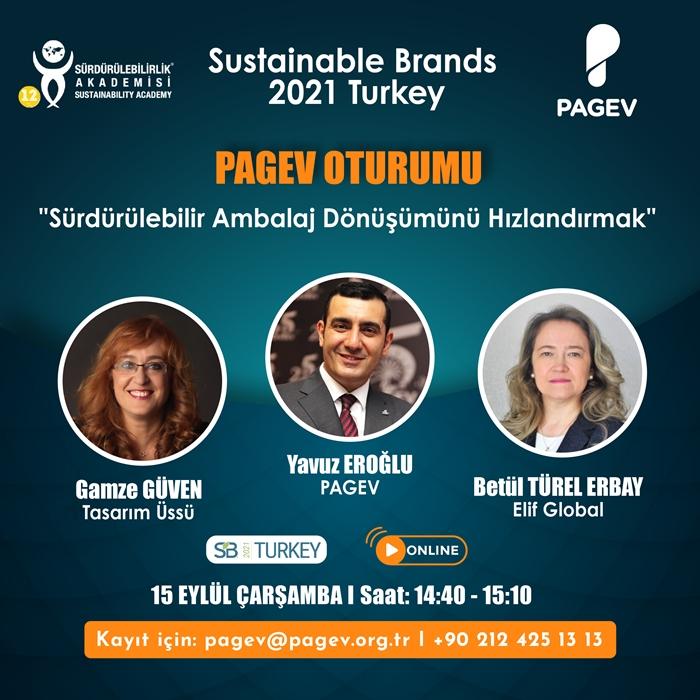 Sustainable Brands Turkey PAGEV Oturumuna katılarak, SÜRDÜRÜLEBİLİR AMBALAJ DÖNÜŞÜMÜNÜ HIZLANDIRIN!